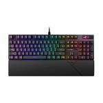 Клавиатура игровая Asus ROG Strix Scope II, RX Blue, PBT, черный - фото
