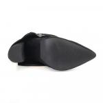 Yoki Vixxie Женские ботинки со складкамиНа молнии, черный - фото 2