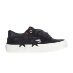 Кроссовки Amiri Sunset Skate Low, Croc Debossed - Black - фото