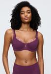 Бюстгальтер Triumph Underwired bra, Flower Purple/Purple - фото