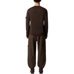 Джемпер Compass Patch Crewneck Jumper STONE ISLAND, темно-коричневый - фото 5