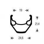 Заднее колесо Gurpil XM-1 6-7s 29´´ Tubeless MTB, черный - фото 2