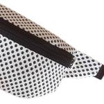 Поясная сумка в горошек женская Bowi, белый - фото 4