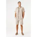 Рубашка с коротким рукавом Garcia E51296, бежевый - фото 5