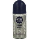 Nivea Мужской дезодорант-ролик Silver Protect Dynamic Power 50 мл - фото 2
