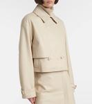 Короткая кожаная куртка Joseph, Affogato - фото 6