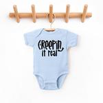 Детское боди Creepin It Real The Juniper Shop, цвет Lavender - фото