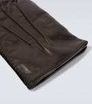 Кожаные перчатки Zegna, Black - фото 2