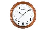 SEIKO Часы Quartz Movement Oak Wall Clock Unisex White - фото