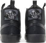 Кроссовки Nike Blazer Mid Premium SB 'Acclimate Pack - Triple Black', черный - фото 7