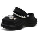 Модные женские клоги Essential Medd, синий - фото 11