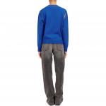 Свитер женский синий MM6 Maison Margiela - фото 4