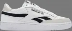 Кроссовки club revenge 'white black' Reebok, белый - фото
