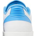 Кроссовки Nike Air Jordan 2 Retro Low UNC, голубой/белый - фото 6