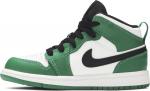Кроссовки Air Jordan 1 Mid SE PS Pine Green, зеленый - фото 3
