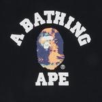 Футболка BAPE Tie Dye College Tee 'Black/Navy', черный - фото 4