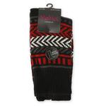 Носки Zag dash chunky knit boot Memoi, Dark Gray Heather - фото 4