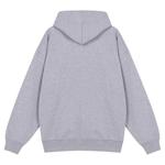 Толстовка унисекс Thrasher с логотипом бренда, серый - фото 2