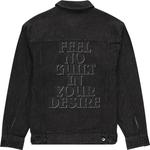 Куртка Pleasures Desire Trucker Jacket 'Black', черный - фото 3