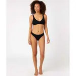 Топ бикини Rip Curl Custom Rib Halter, черный - фото 6