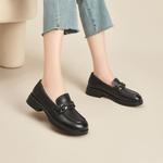 Лоферы женские черный Spider King - фото 6