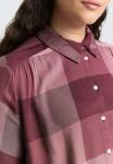Блуза TOM TAILOR Button-down blouse, Berry Rose Check/Berry - фото 4