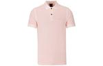 Футболка поло мужская розовая HUGO BOSS - фото
