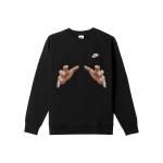 Свитшот мужской Nike, черный - фото