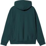 Американский худи Carhartt WIP, темно-зеленый - фото 3