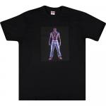 Футболка Supreme Tupac Hologram, черный - фото