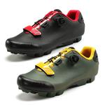 Велообувь SANTIC MTB Cross Border Buckle, размер 46, черный/красный - фото 2