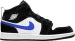 Кроссовки Air Jordan 1 Mid PS Black Racer Blue, черный - фото