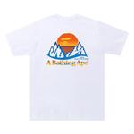Футболка BAPE Mountain Tee 'White', белый - фото 3