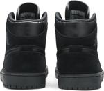 Кроссовки Air Jordan 1 Mid Black, черный - фото 6