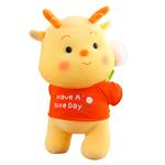 Tranquility and elegance Милые игривые желтые плюшевые драконы Pudding - фото