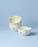 Набор из 4 мисок для десерта «Луга бабочек» Lenox, green - фото 3