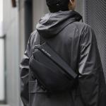 DCLOUD Ламинированная сумка через плечо из оксфордской ткани, Obsidian Black Regular Plastic Button - фото 6