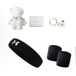 Эластичные повязки для бега и баскетбола unisex Under Armour, белый - фото 3