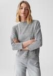 Топ OPUS BATWING FIT 3/4 SLEEVE, Easy Grey/Grey - фото