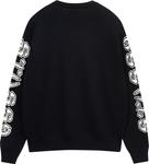 Свитер Stussy Sleeve Logo Sweater 'Black', черный - фото 3