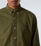Хлопковая рубашка Polo Ralph Lauren, New Olive - фото 5