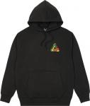 Толстовка Palace Swirl Tri-Ferg Hood 'Black', черный - фото