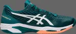 Кроссовки solution speed ff 2 'velvet pine' Asics, зеленый - фото