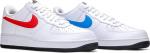 Кроссовки Nike Air Force 1 '07 'Mismatched Swooshes - White', белый - фото 9