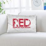 ByoBLu Декоративная наволочка Remember Everyone Deployed Black - фото 8