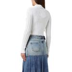 Рельефный кардиган BALMAIN, белый - фото 5