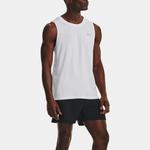 Топ Under Armour Launch Elite Singlet 'White' - фото 3