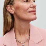 Шарм-подвеска Pandora Moments Mom Opalescent Heart, серебро/розовый - фото 4