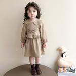 Платье для дошкольниц PROTECTCAMEL, серый - фото 4