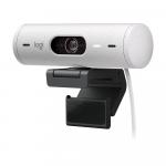 Веб-камера Logitech Brio 500, Full HD, белый - фото
